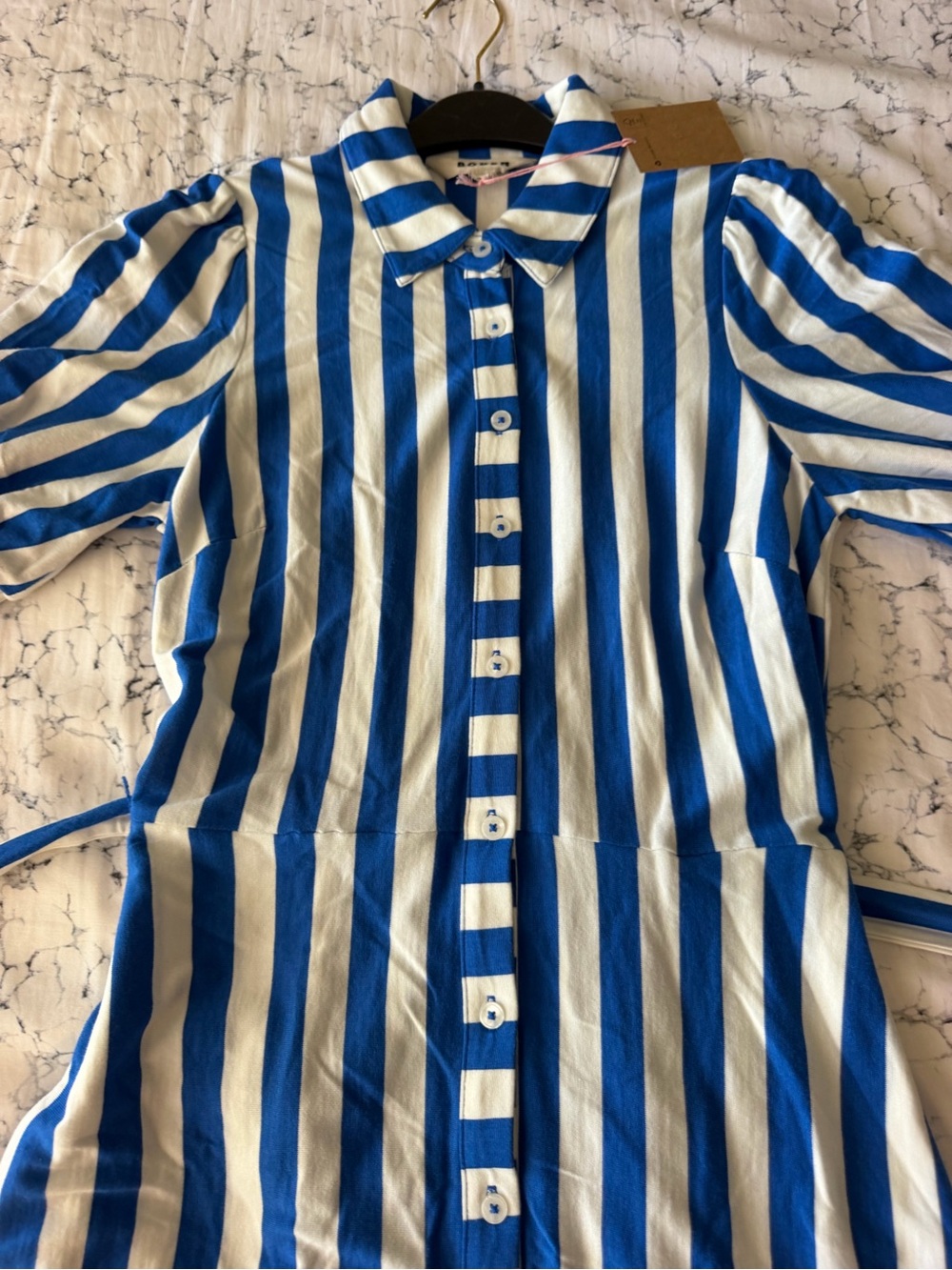 Boden Libby Jersey Midi Shirt Dress - Picture 7 of 13